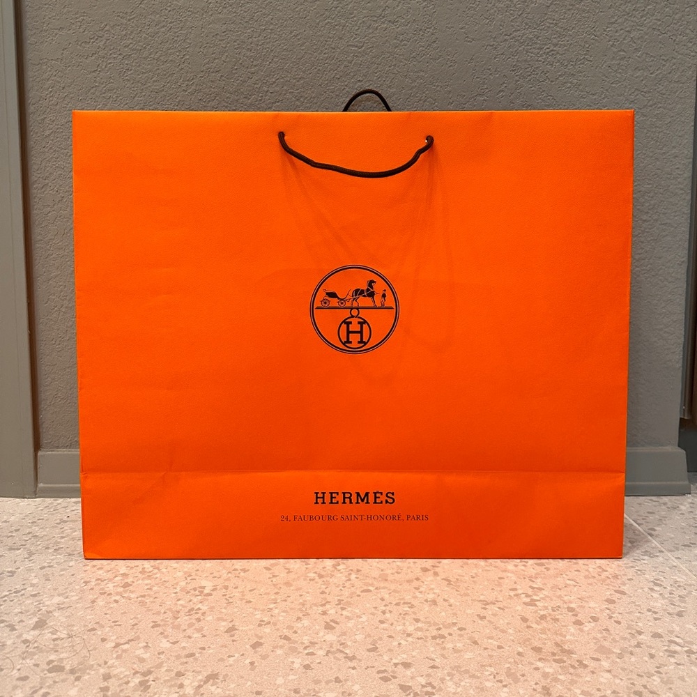 Hermes Birkin size shopping bag - large